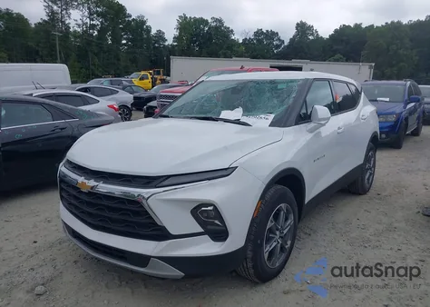 2025 Chevrolet Blazer Fwd 2Lt из США, поврежденный, VIN 3GNKBCR49SS195786